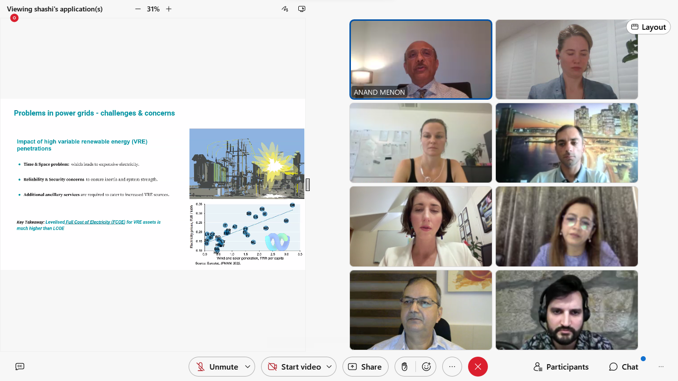 GSEF WEBINAR ON BLOCKCHAIN APPLICATIONS FOR ELECTRIC UTILITIES