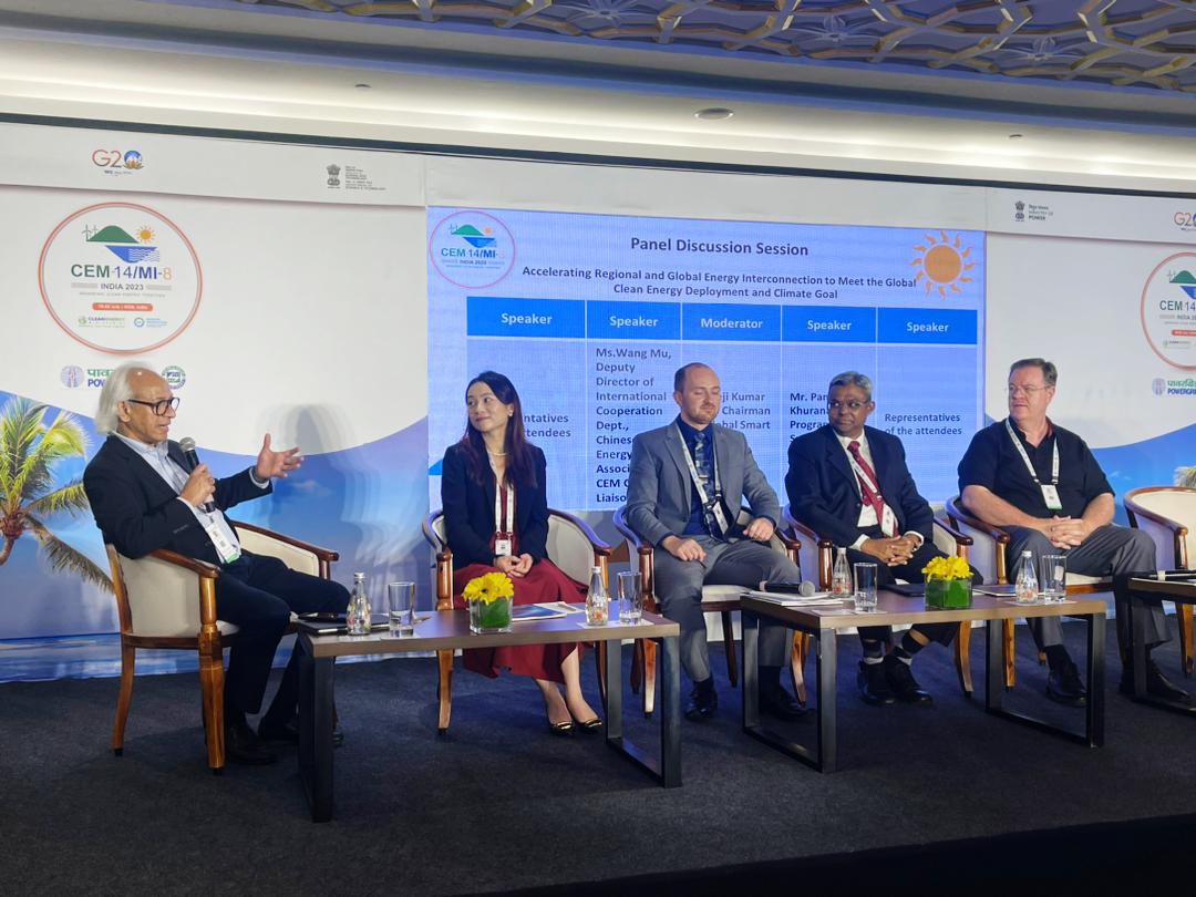 'Accelerating Regional and Global Energy Interconnection to Meet the Global Clean Energy Deployment and Climate Goal' CEM14&sol;MI-8 INDIA 2023