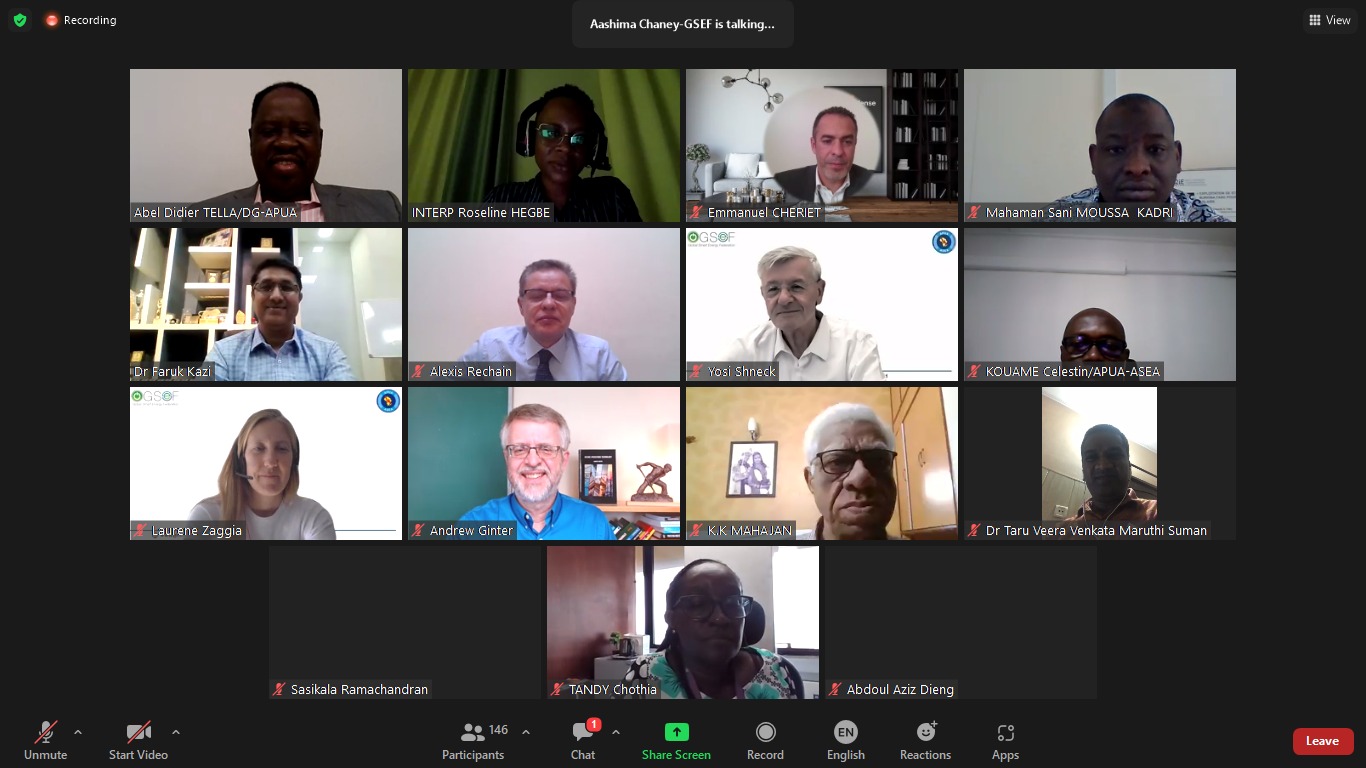 GSEF Webinar on &OpenCurlyDoubleQuote;Artificial Intelligence and Robotics in Power Sector&rdquo;