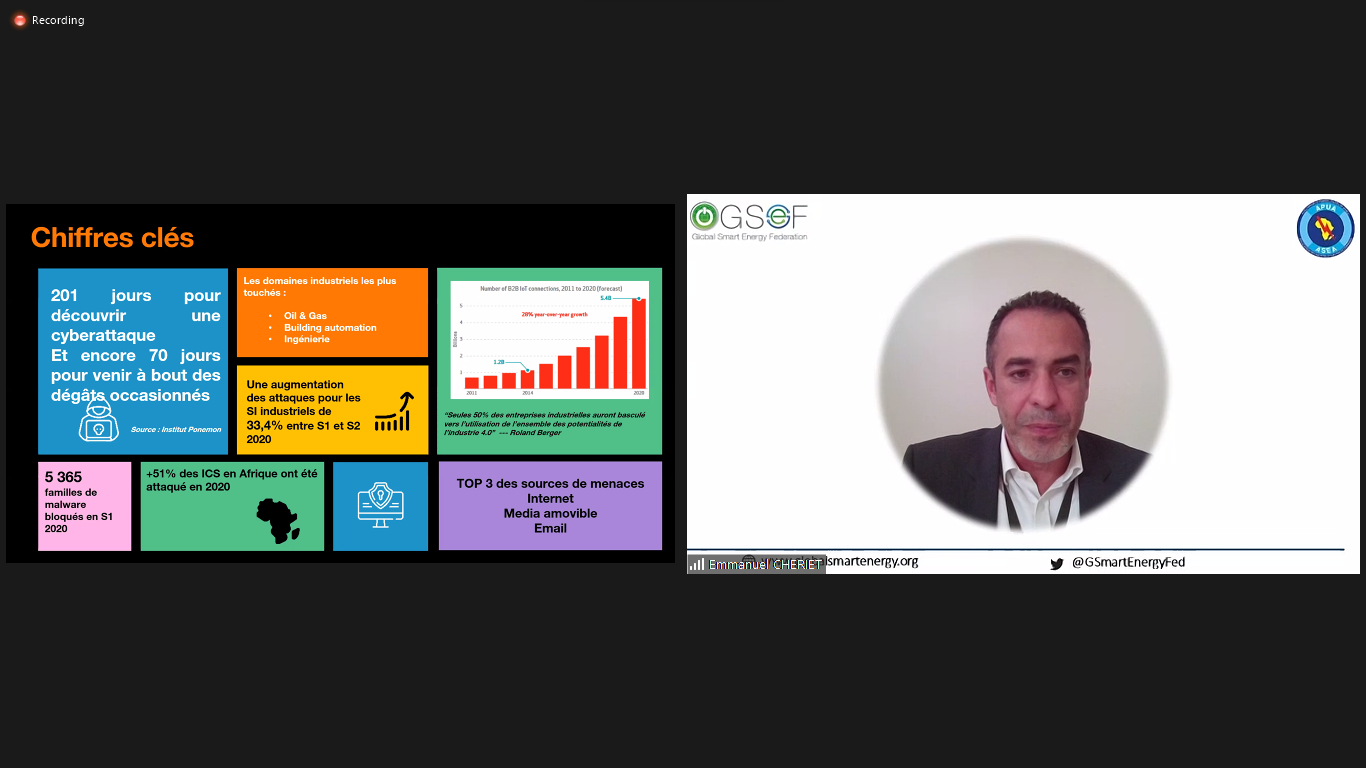 GSEF-APUA International Webinar on "Data Protection for Power Utilities"