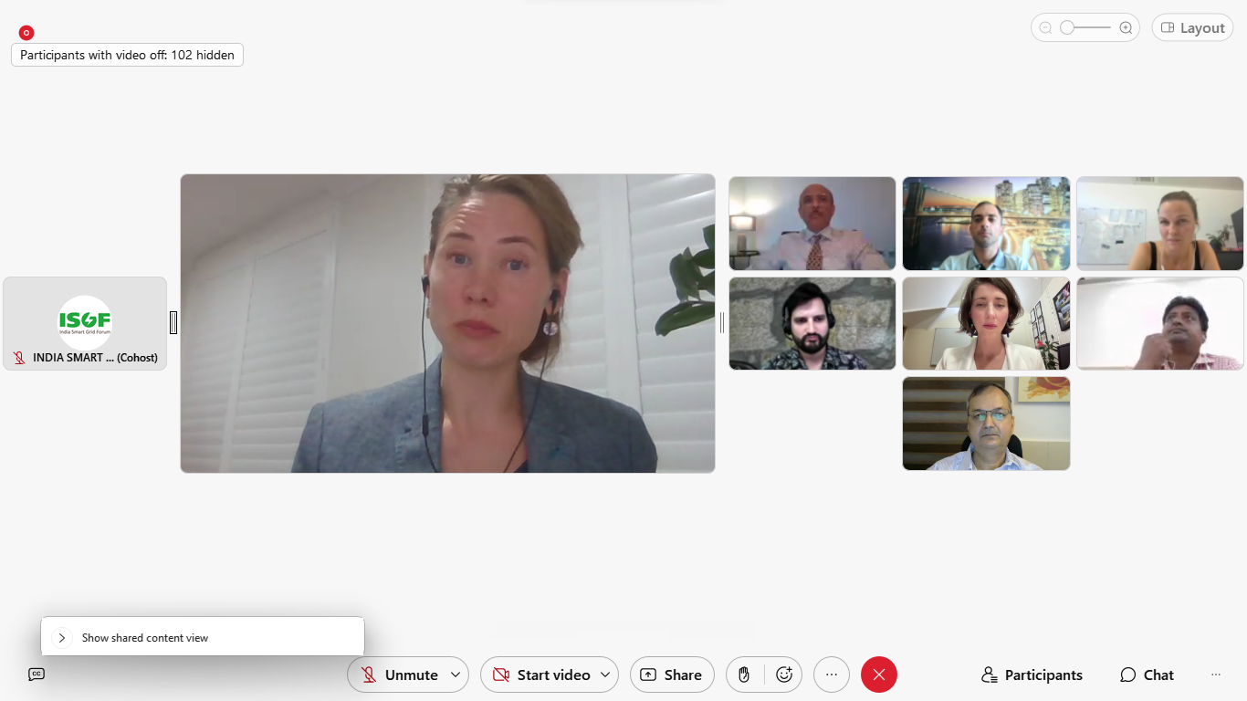 GSEF WEBINAR ON BLOCKCHAIN APPLICATIONS FOR ELECTRIC UTILITIES